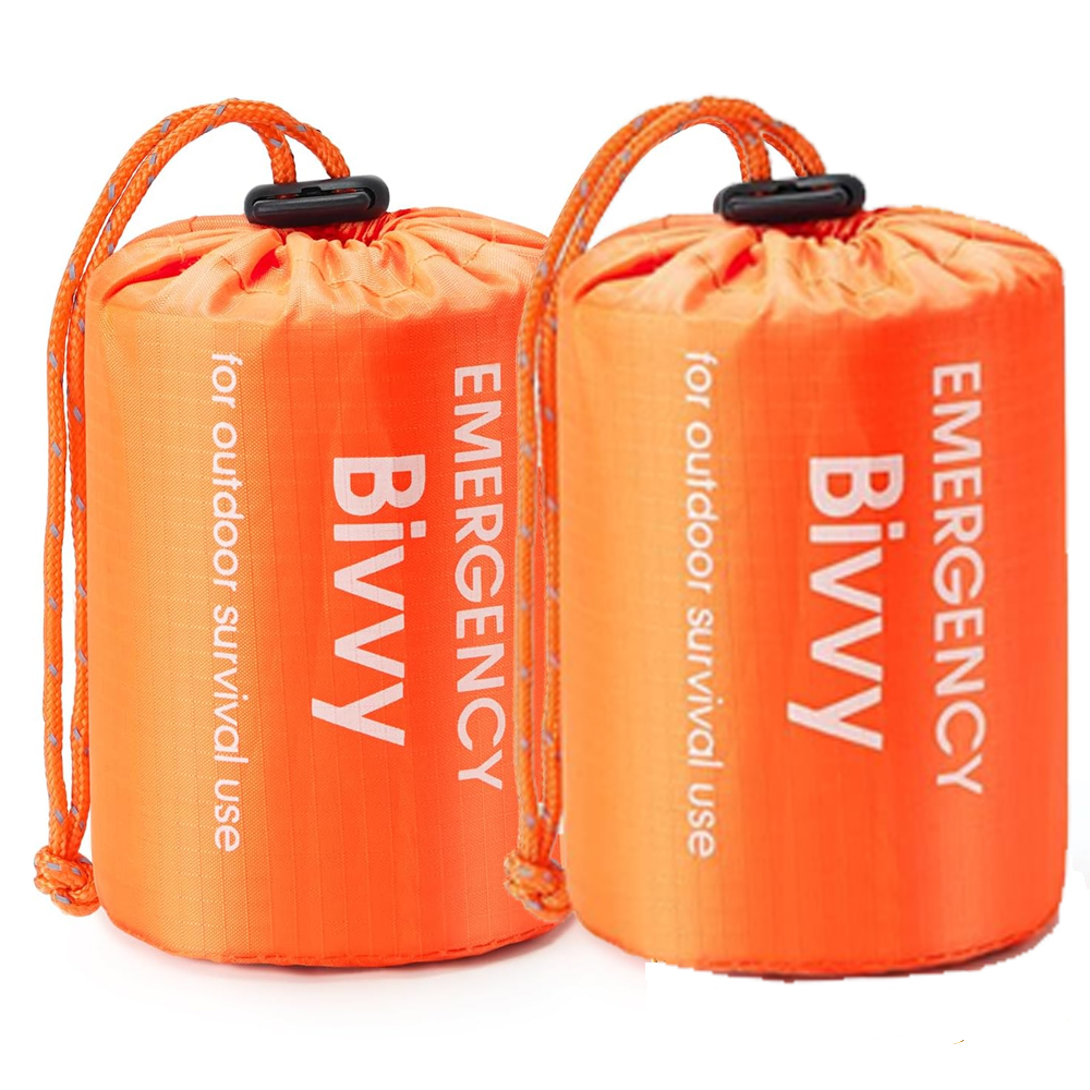 Bivy Sack Lightweight - Emergency Sleeping Bag Survival Blanket Thermal