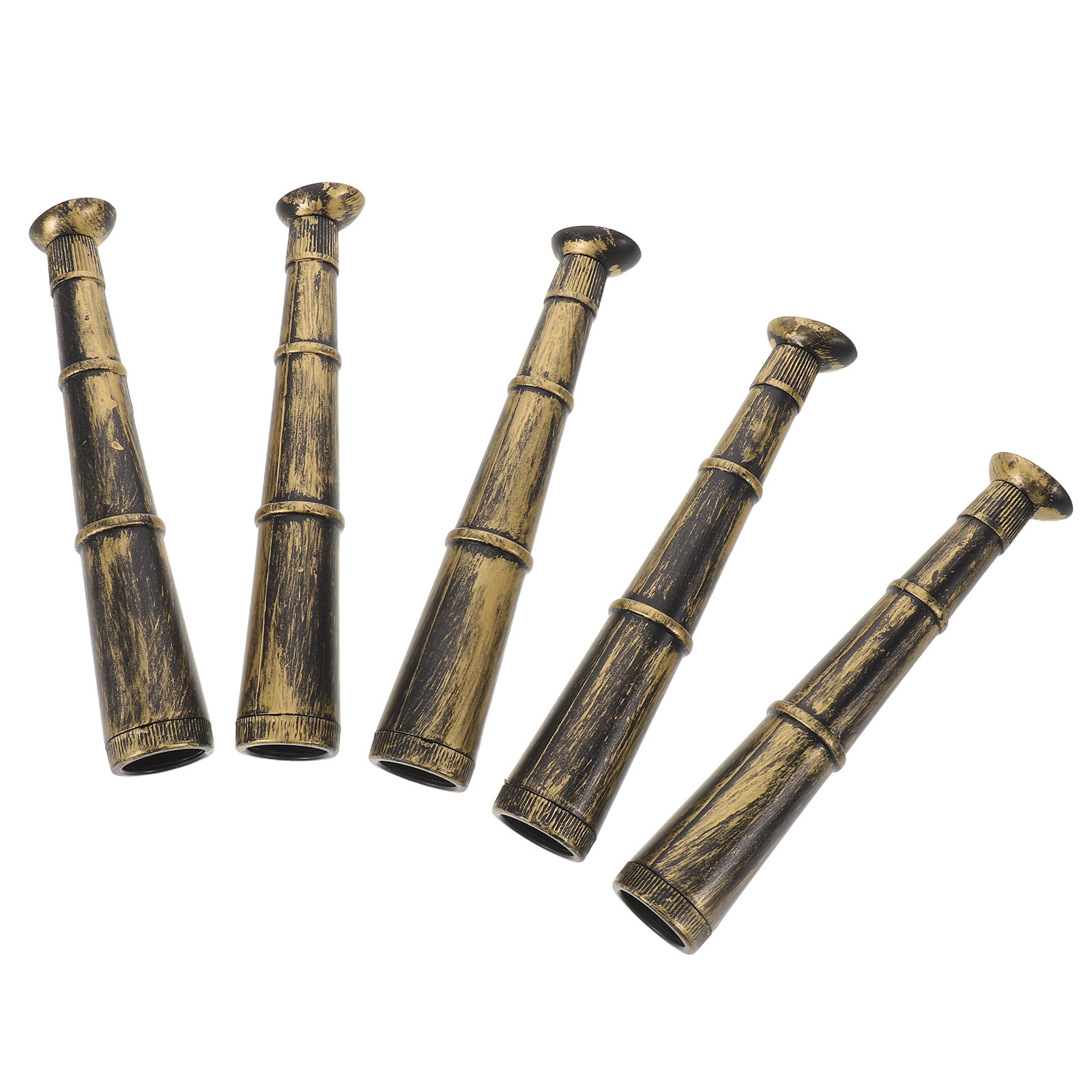 Outdoor Adventure Birthday Party - 5Pcs Pirate Monocular Spyglass Kids Outdoor
