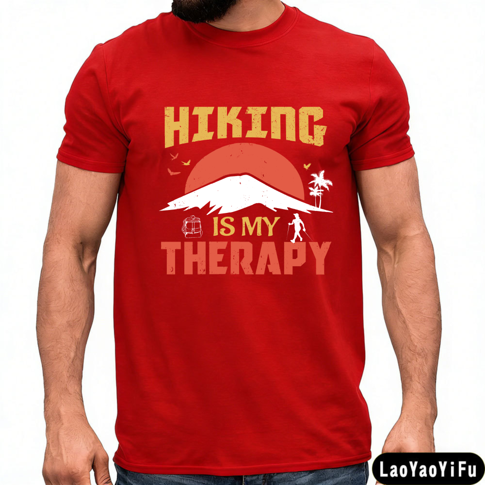 Hiking Is My Therapy Graphic M - Outdoor Adventure Therapy recension och pris