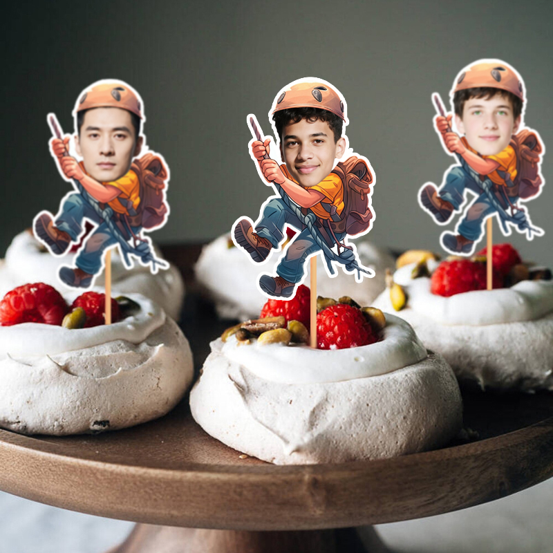 12/24pcs Custom Mountain Climb - Outdoor Adventure Birthday Party recension och pris