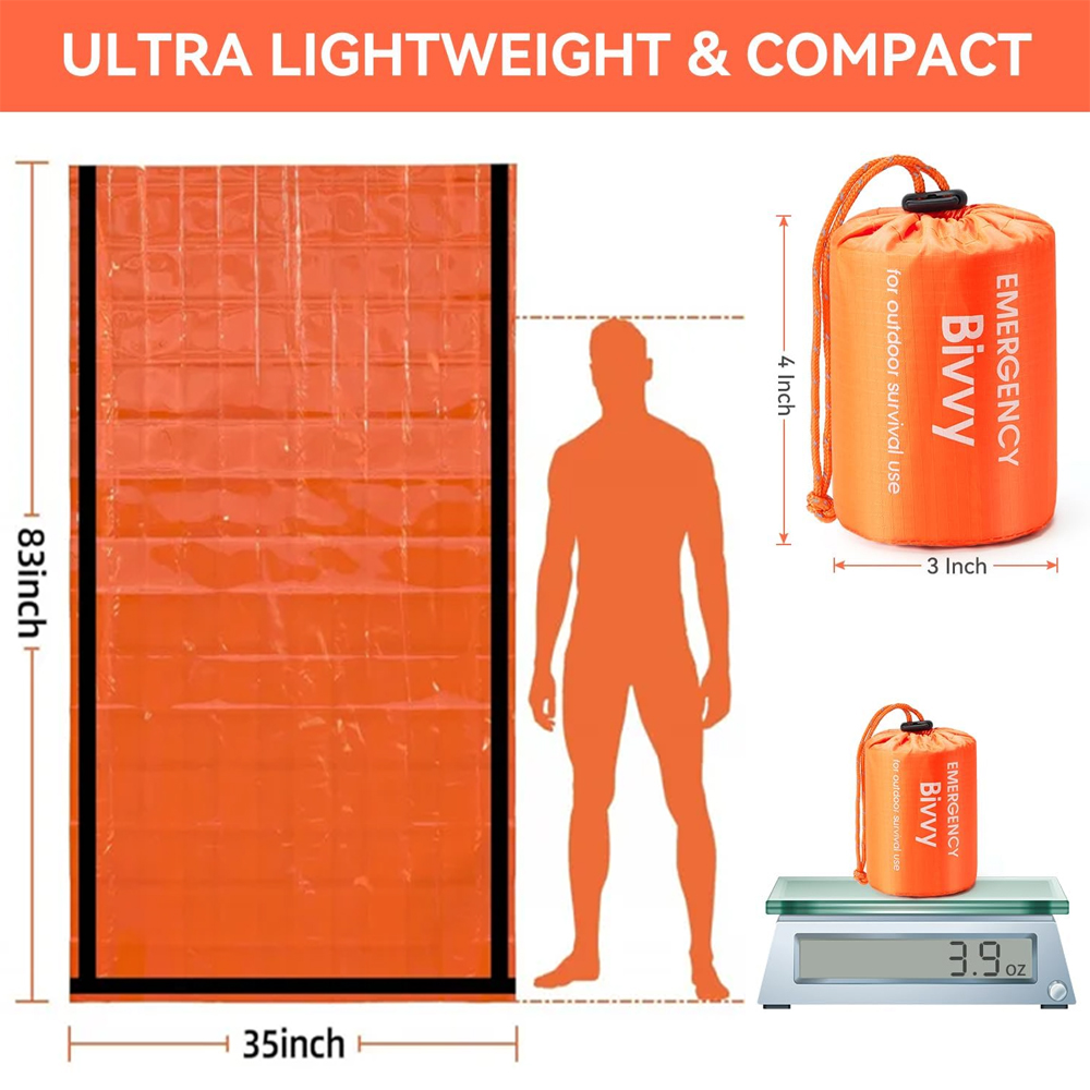 Emergency Sleeping Bag Surviva - Bivy Sack Lightweight recension och pris