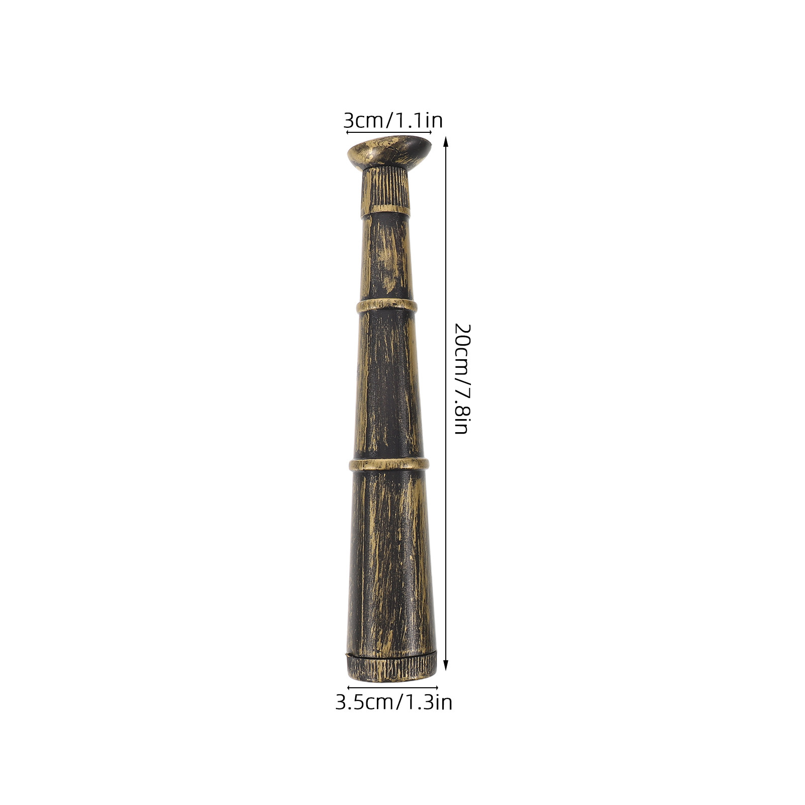 5Pcs Pirate Monocular Spyglass - Outdoor Adventure Birthday Party recension och pris