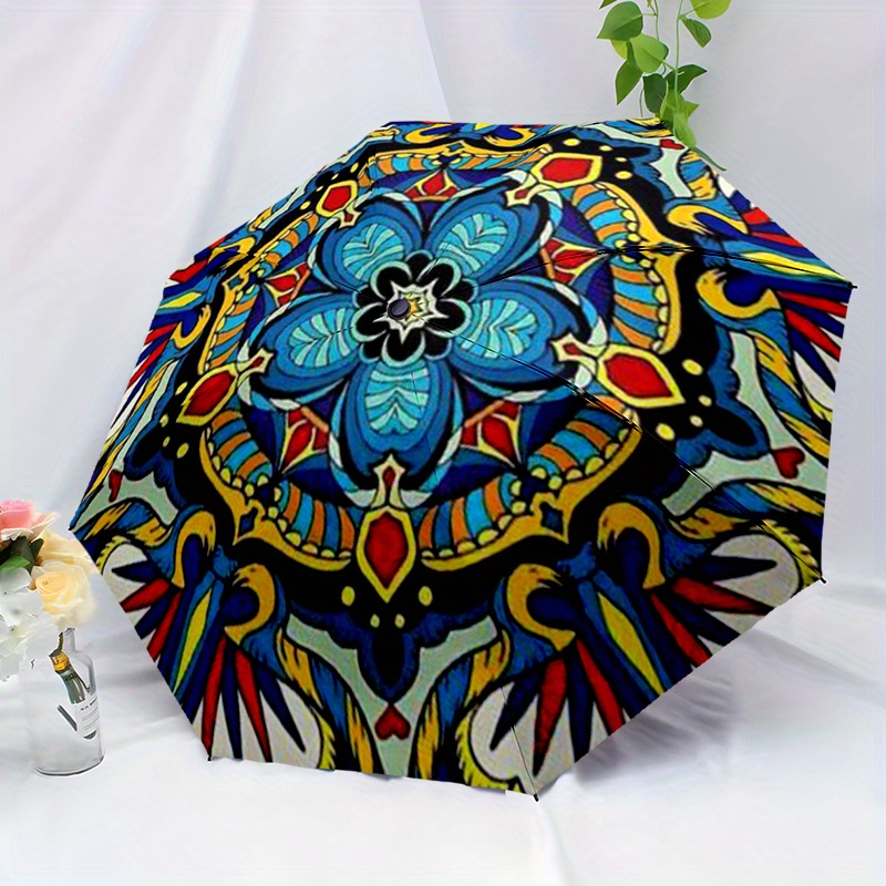 1pc Automatic Folding Umbrella - Outdoor Adventure Golf recension och pris