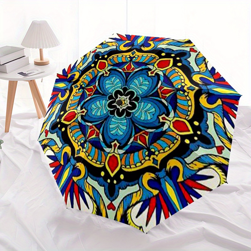 1pc Automatic Folding Umbrella - Outdoor Adventure Golf recension och pris