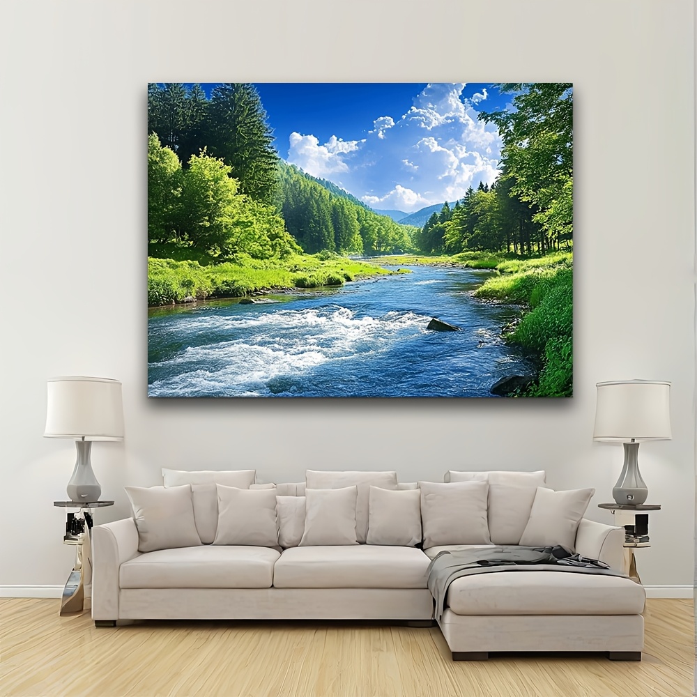 Natural landscape backdrop, sp - Outdoor Adventure Birthday Party recension och pris