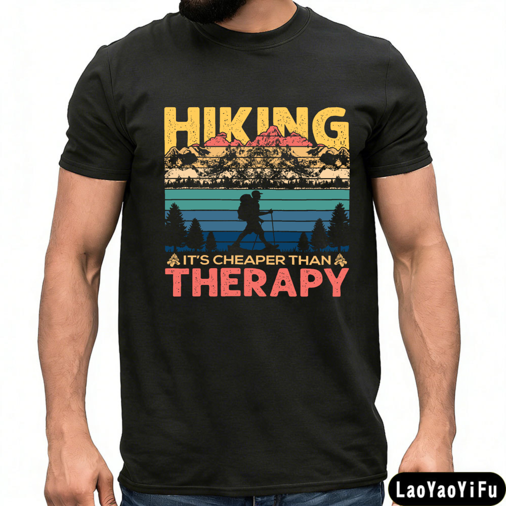 Hiking Therapy Vintage Design  - Outdoor Adventure Therapy recension och pris
