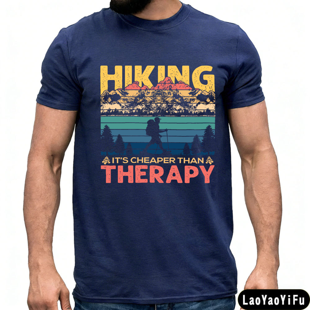 Hiking Therapy Vintage Design  - Outdoor Adventure Therapy recension och pris