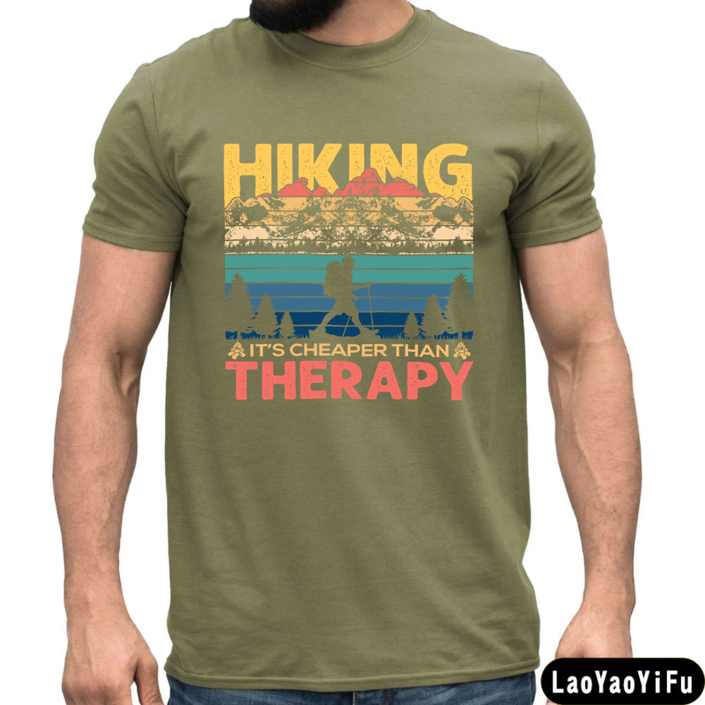 Hiking Therapy Vintage Design  - Outdoor Adventure Therapy recension och pris