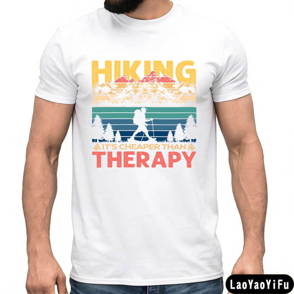 Hiking Therapy Vintage Design  - Outdoor Adventure Therapy recension och pris