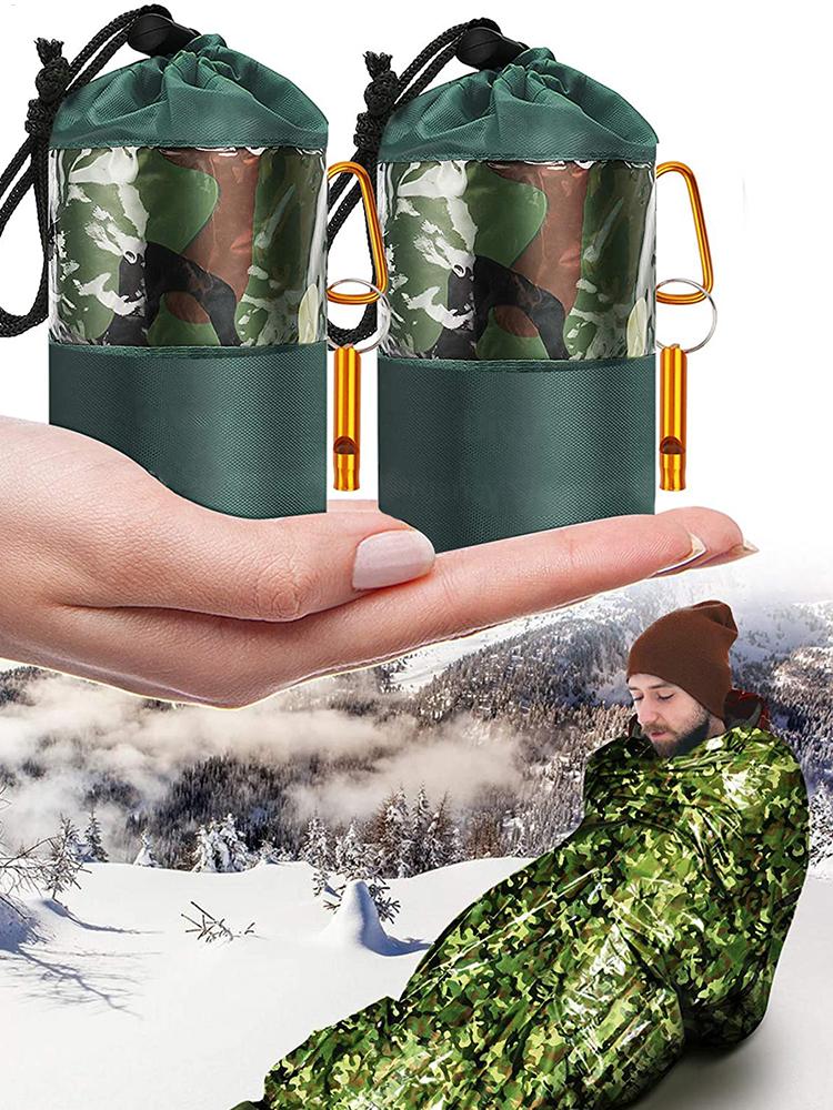 green Emergency Sleeping Bag B - Bivy Sack Lightweight recension och pris