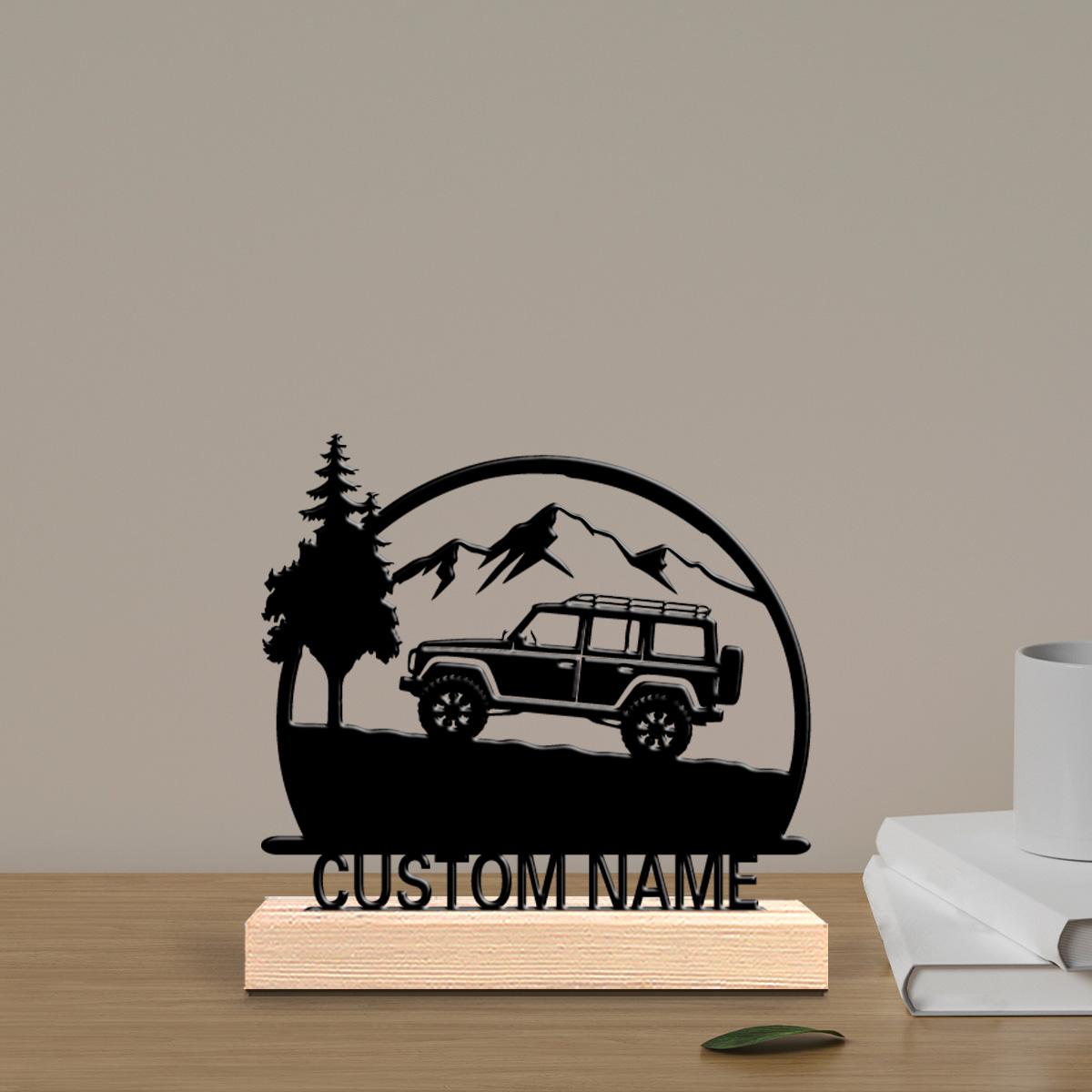 1pc Cute Personalized Custom O - Outdoor Adventure Birthday Party recension och pris