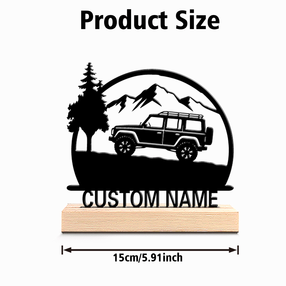1pc Cute Personalized Custom O - Outdoor Adventure Birthday Party recension och pris